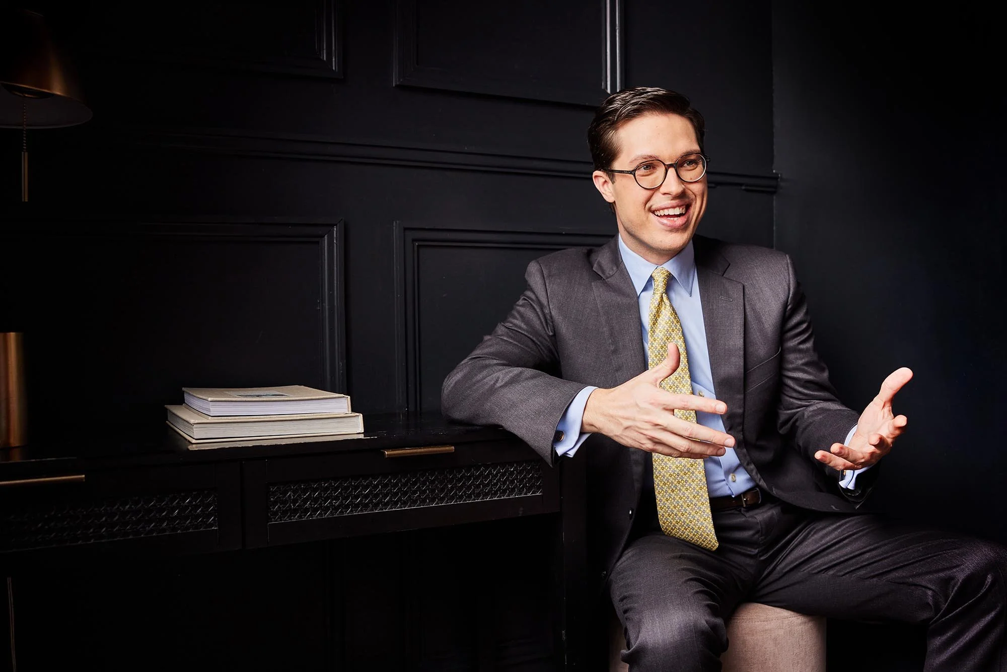 lifestyle and advertising photographer Jon Enoch shoots these corporate portraits for Floyd Zadkovich