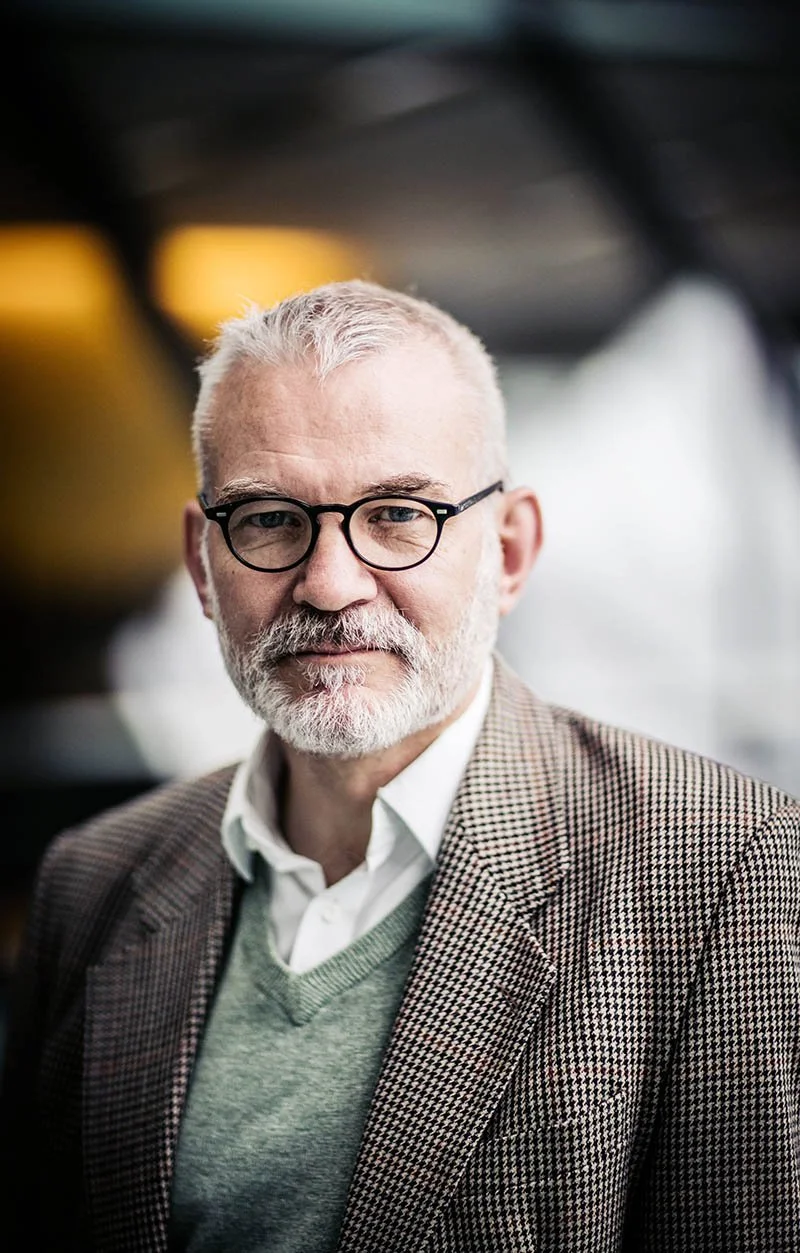 Andrew Boff pictured at City Hall, London in this image taken by portrait photographer Jon Enoch.