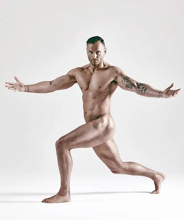 Athlete Day Turner poses in this nude portrait by photographer Jon Enoch.