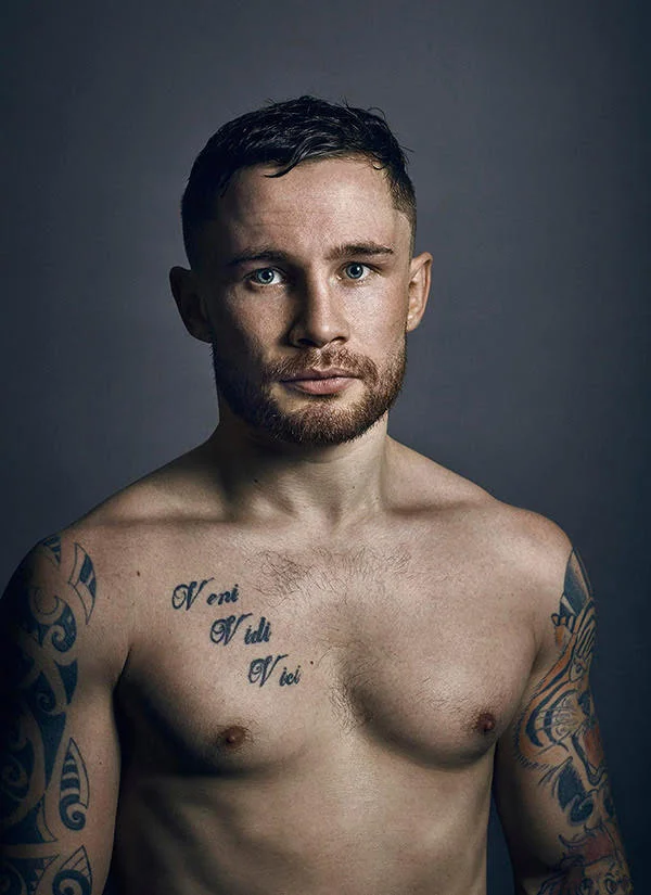 Carl Frampton, British Boxer, photographed by sports and lifestyle photographer Jon Enoch