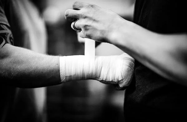 Boxer Carl Frampton in training by sports and lifestyle photographer Jon Enoch