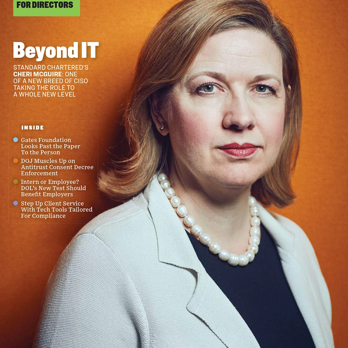 Cover for CCBJ Magazine.