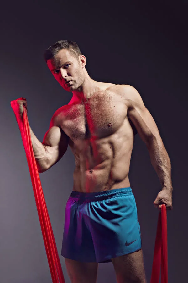 Harry Judd photographed for Gay Times . Jon Enoch