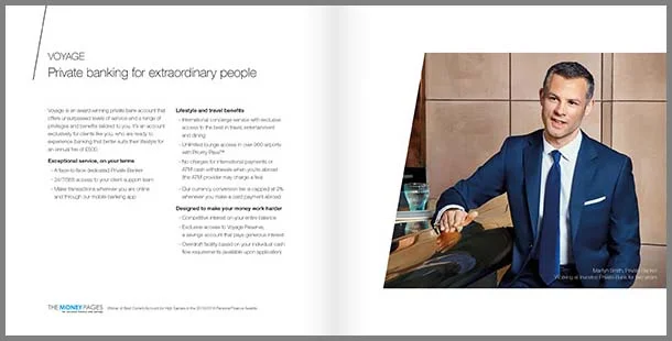 Prints adverts for Investec photographed by advertising photographer Jon Enoch