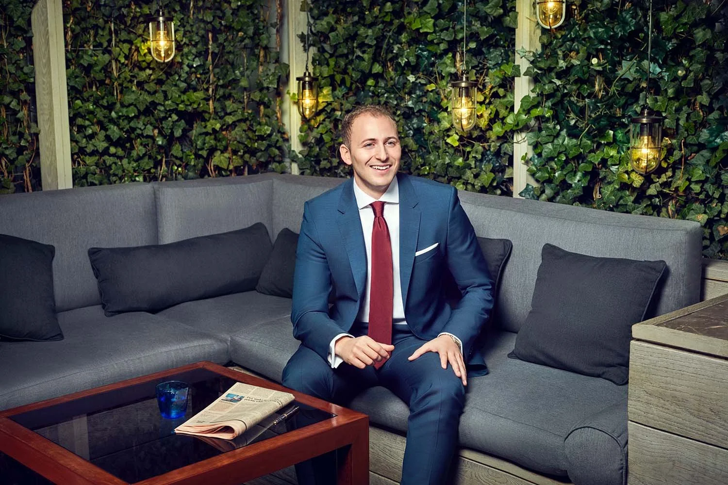 Business portrait taken by London based photographer Jon Enoch.