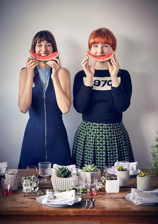 Laura Jackson and Alice Levine  photographed by lifestyle photographer Jon Enoch