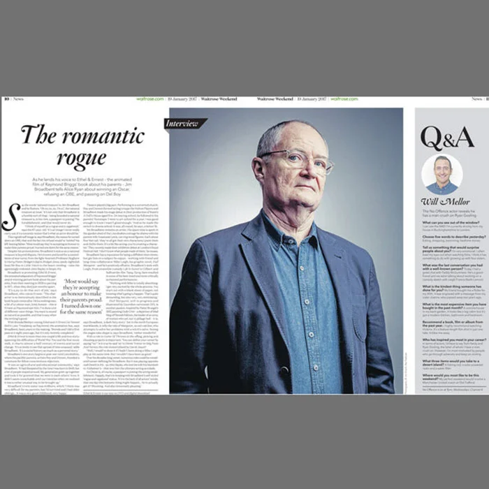 Jim Broadbent - Waitrose Weekend