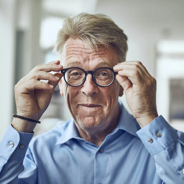 A portrait taken by Jon Enoch of Jonathan Clark of the Chartered Insurance Institute