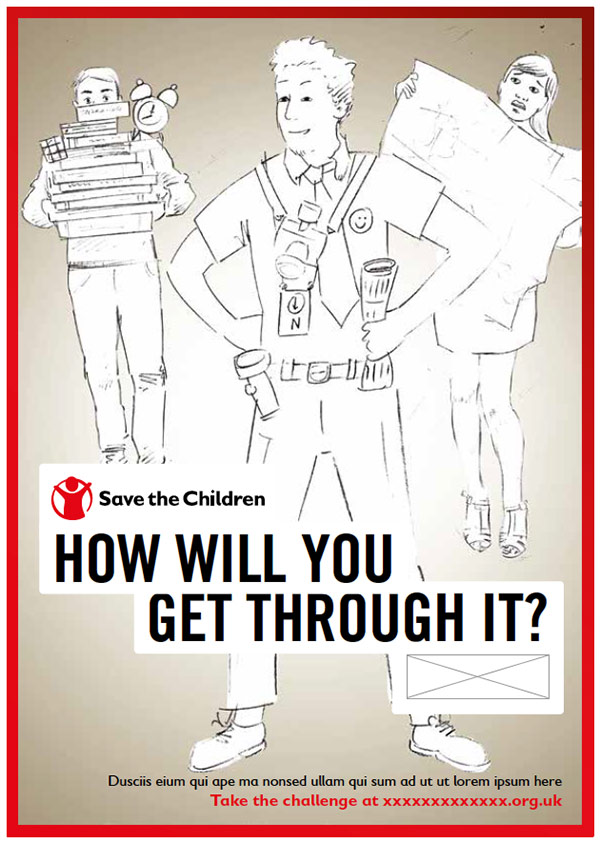 An pre shoot scamp showing the work flow of photographer Jon Enoch