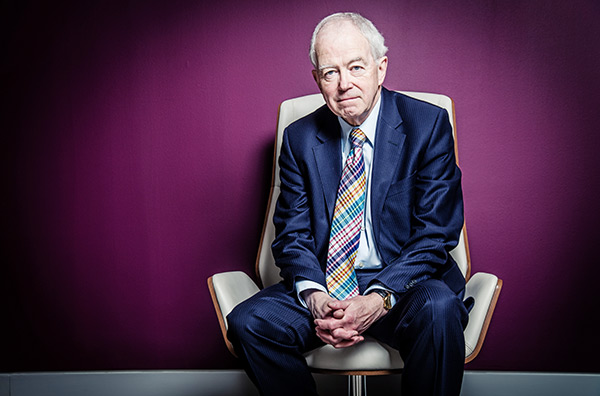 Sir David Philip Tweedie's portrait taken by advertising photographer Jon Enoch