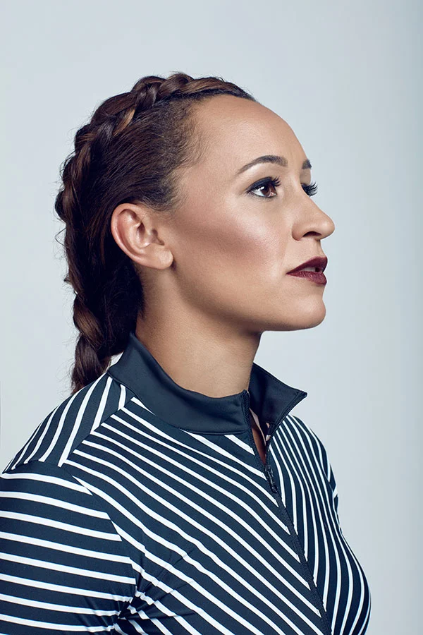 Jessica Ennis-Hill photographed by photographer Jon Enoch