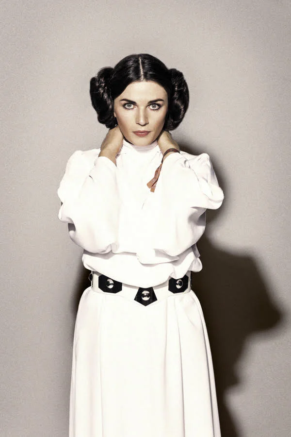Aisling Bea became Princess Leia by photographer Jon Enoch