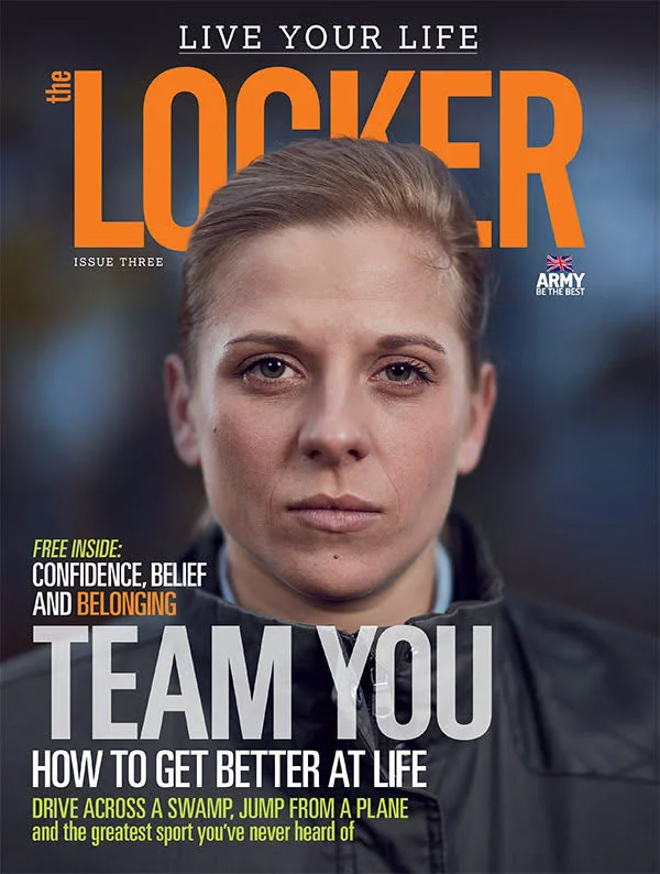 The army. Portraits of service men and women by London based lifestyle photographer Jon Enoch.