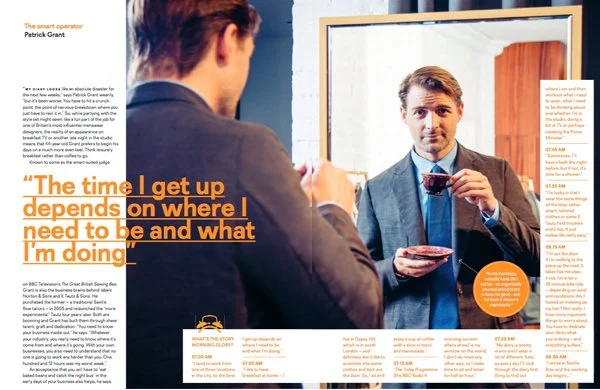 Patrick Grant photographed in his central London store image taken by lifestyle photographer Jon Enoch