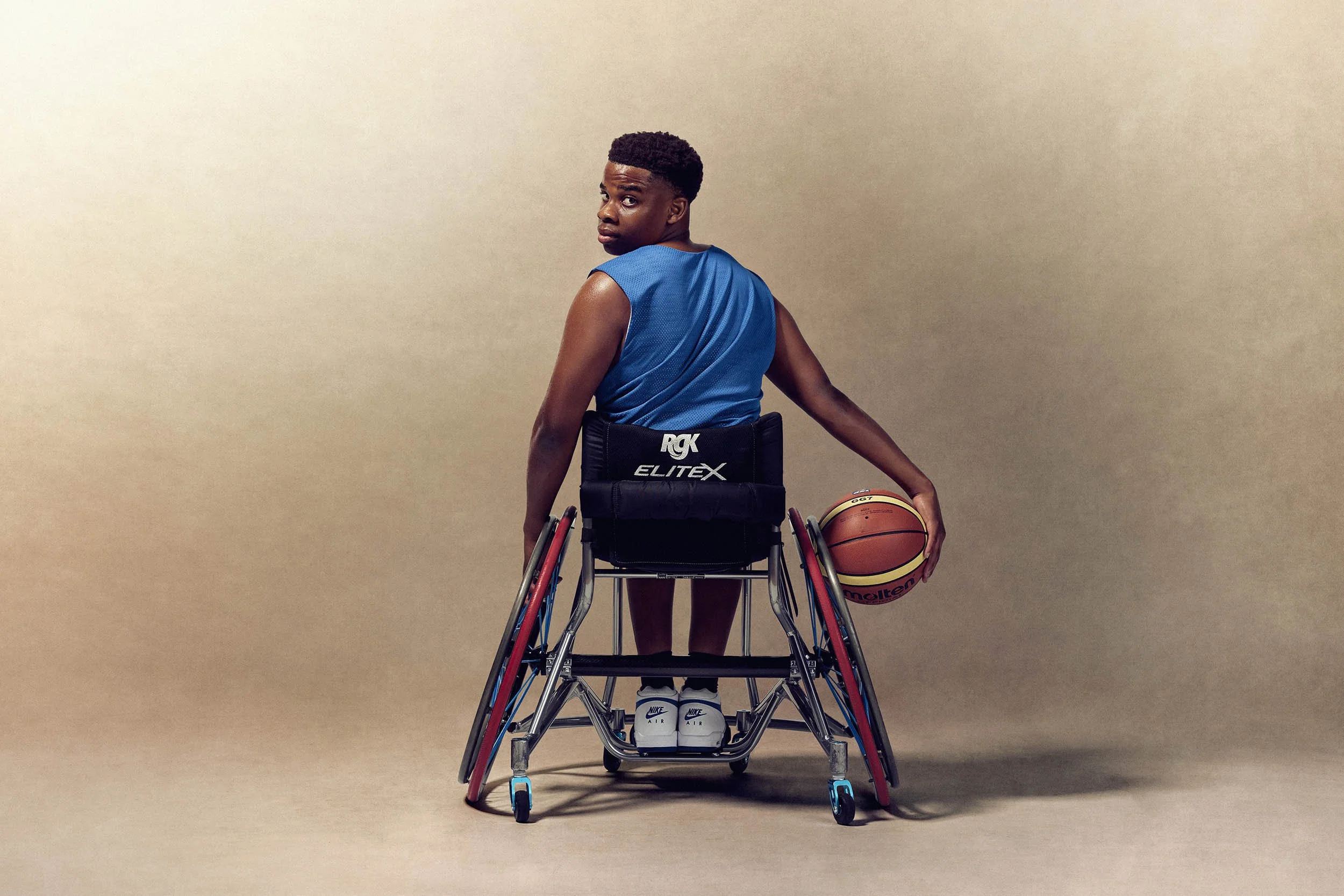 sports photographer Jon Enoch produces this lifestyle shoot for British Wheel Chair Basketball