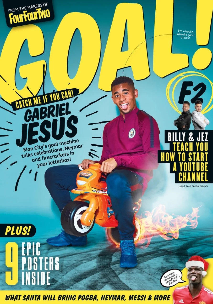 Gabriel Jesus - Four Four Two Cover  (Copy)