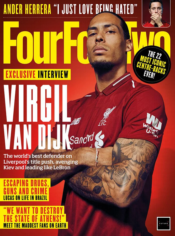Virgil Van Dijk - Four Four Two Cover Shoot  (Copy)