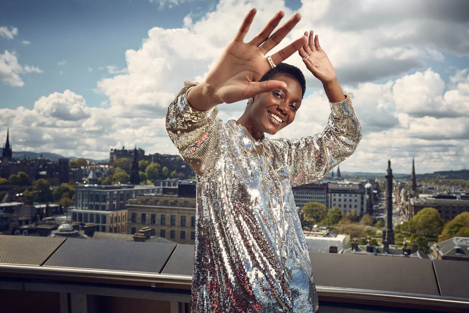 Advertising lifestyle images for St.James in Edinburgh. St.James' is a shopping retail centre. Jon Enoch's images will be used to promote the centre across the country.