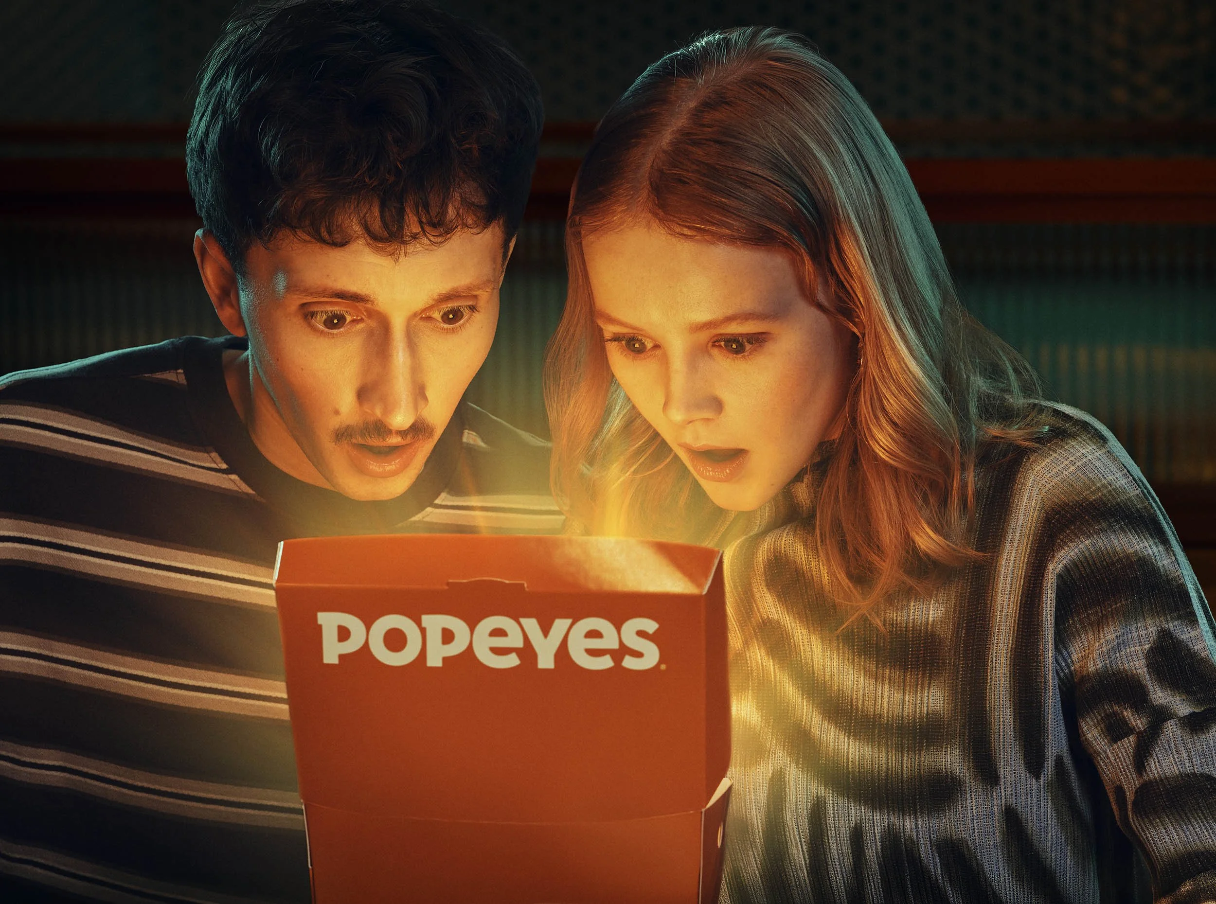 Popeyes advertising campaign by Jon Enoch 