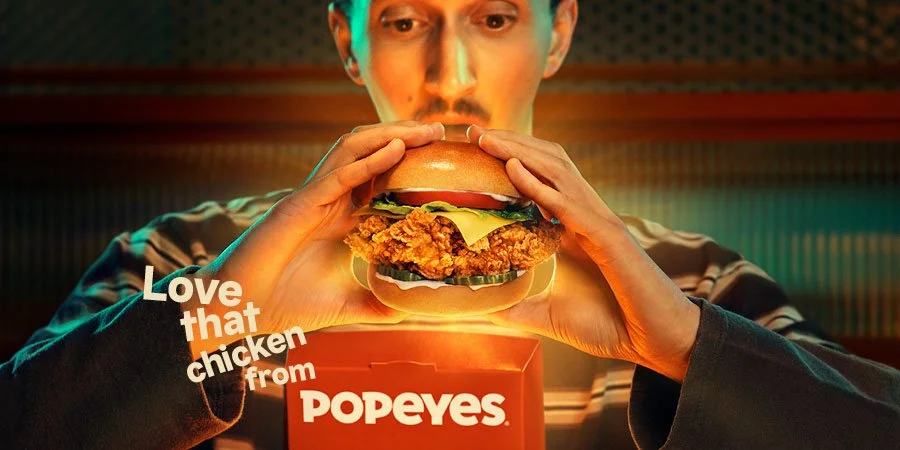 Popeyes
Food brand · Campaign preview
A first look at the brand campaign. Full project to follow.