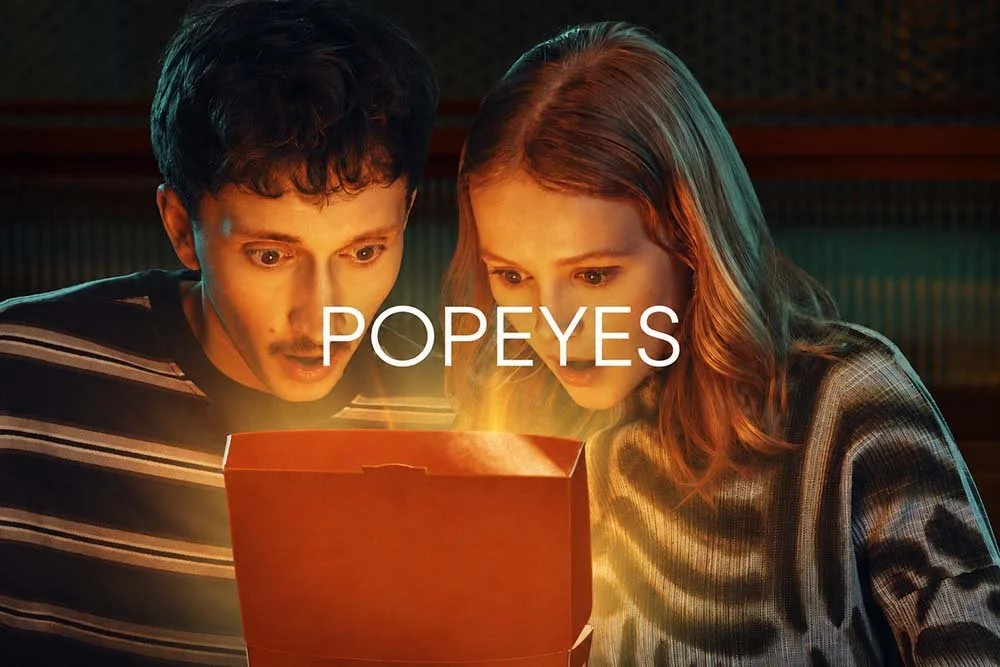 Out of home advertising work for global chicken fast food chain Popeyes by advertising photographer Jon Enoch 
