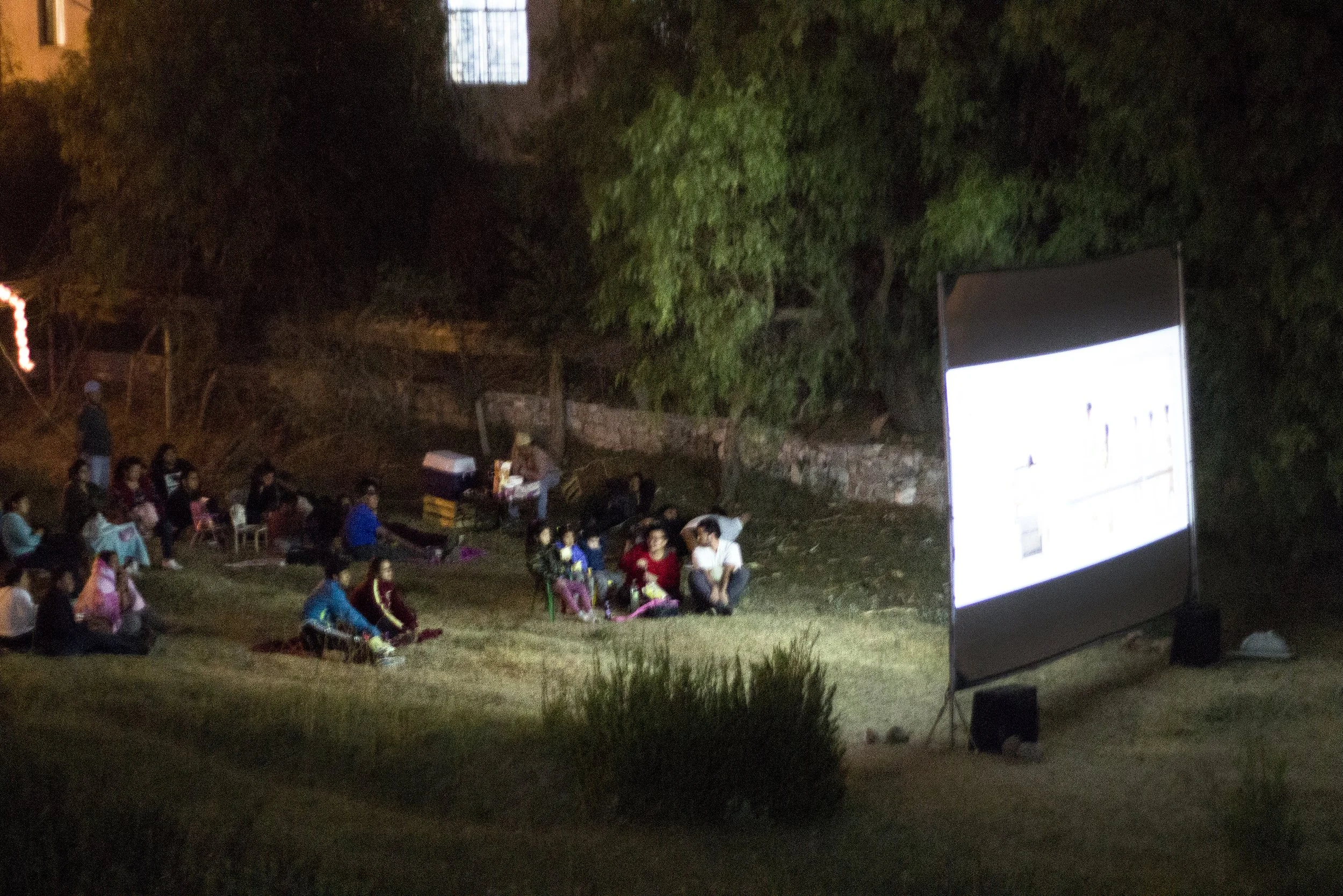 Cine a aire libre, rio paisano, mapache fundacion + .jpg