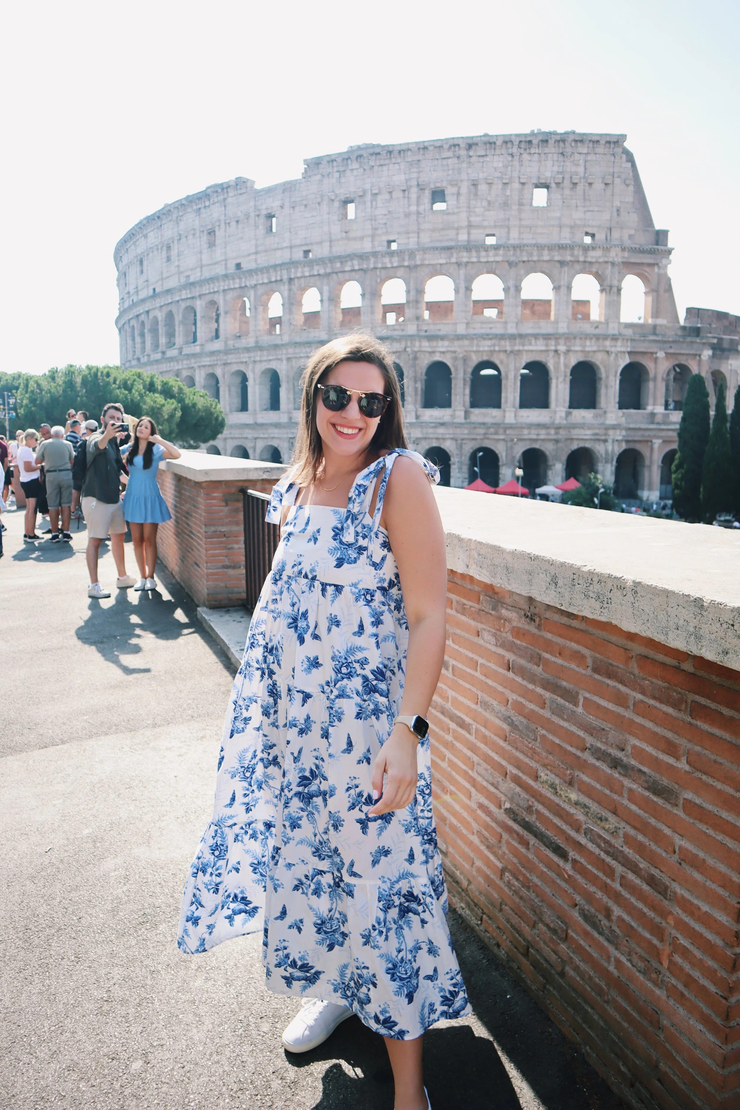 Sarah Beth, founder of the Jubilant Jetsetter in Rome.