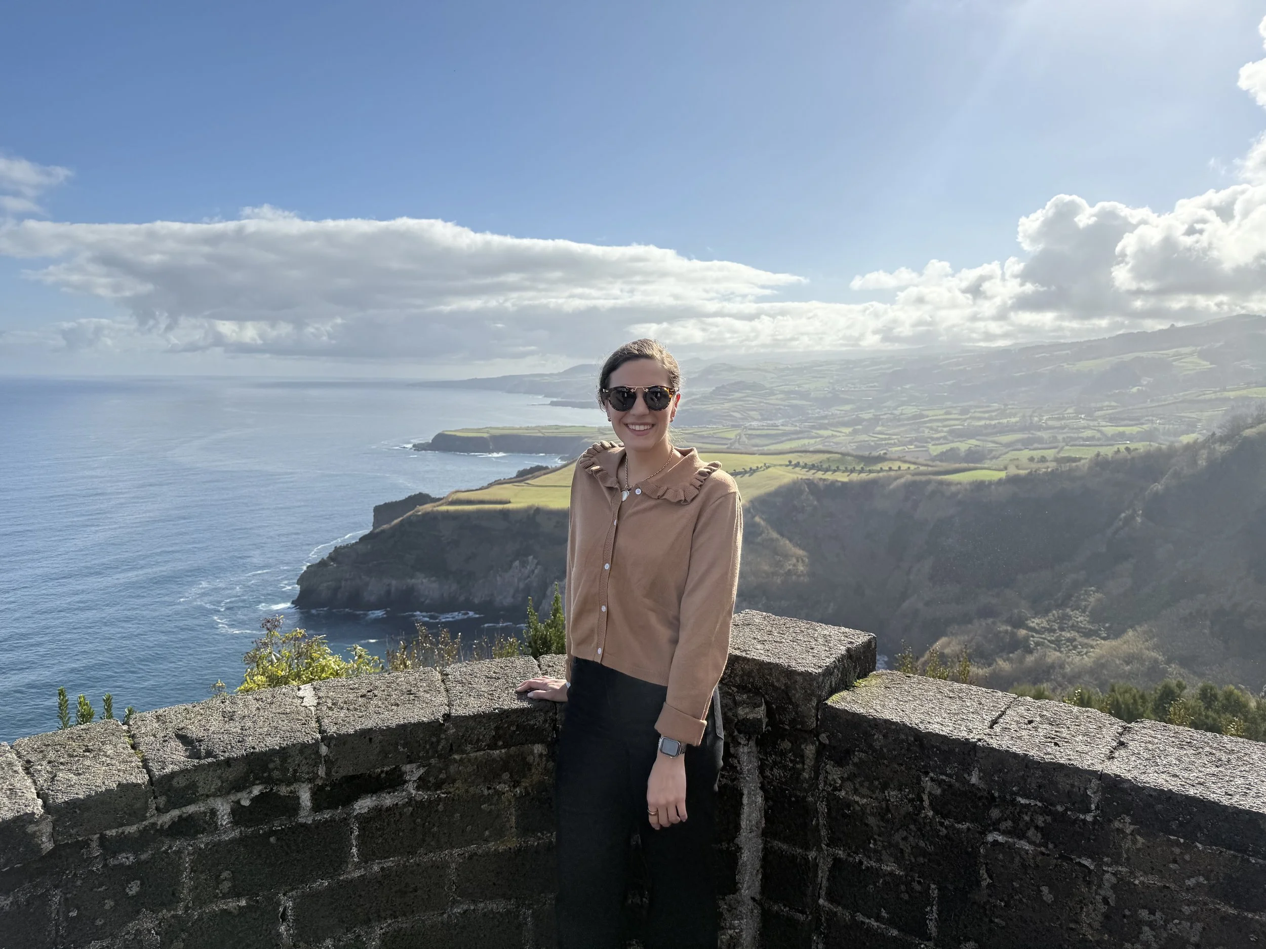 Sarah Beth while traveling.