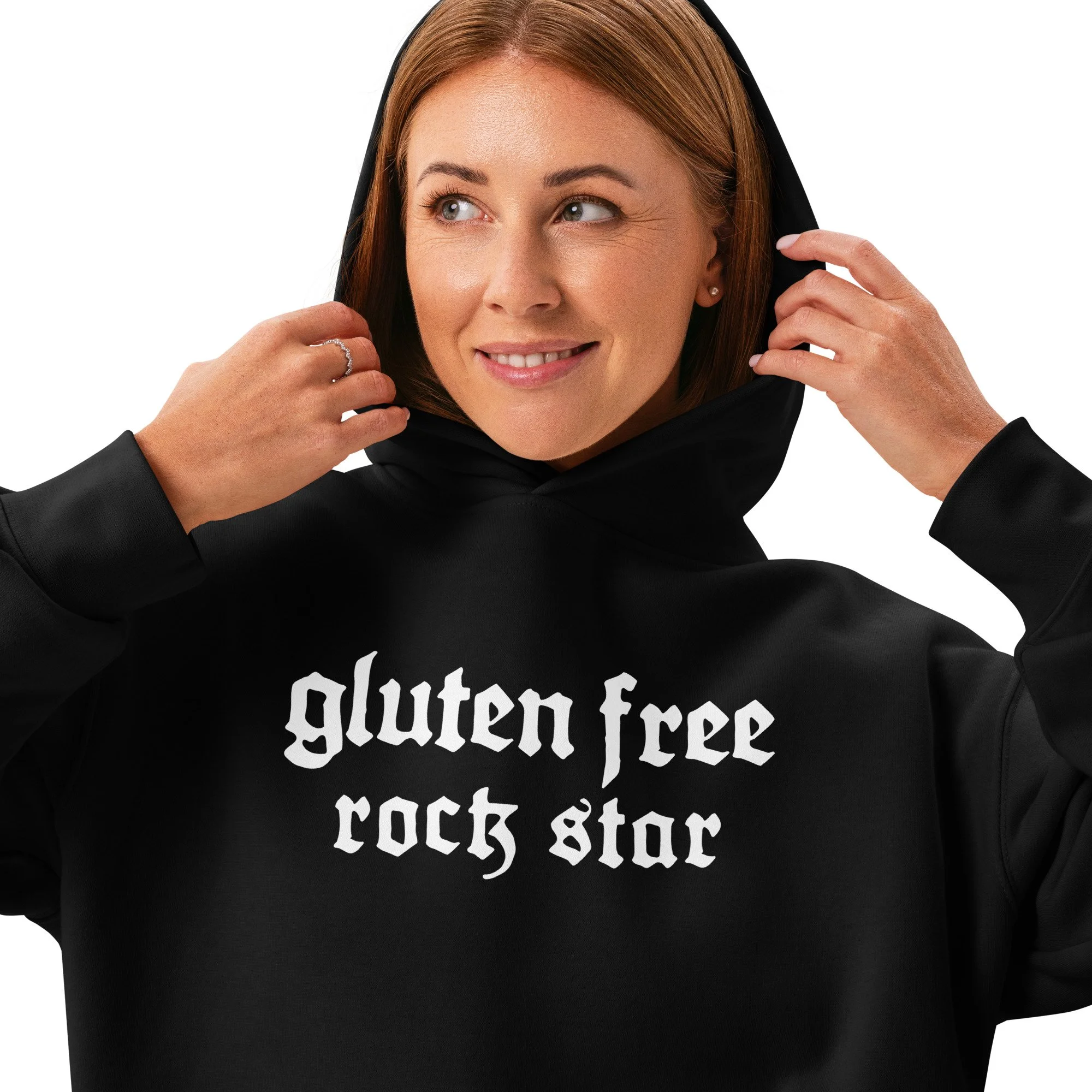 Gluten Free Rock Star - Women’s relaxed hoodie