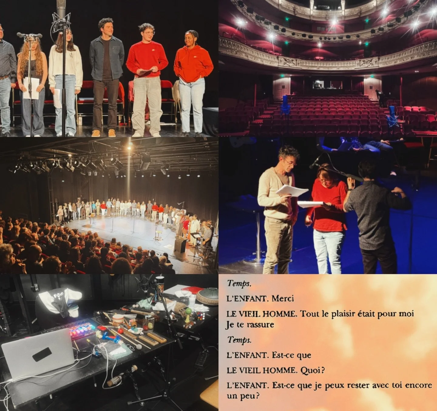 ☆ De retour &agrave; Paris apr&egrave;s deux semaines riches de rencontres et de cr&eacute;ation, entre Blois et Bourges.

Merci &agrave; la Compagnie L&eacute;la (L&eacute;lio Plotton / Lola Molina ) pour leur invitation &agrave; rejoindre cette si 