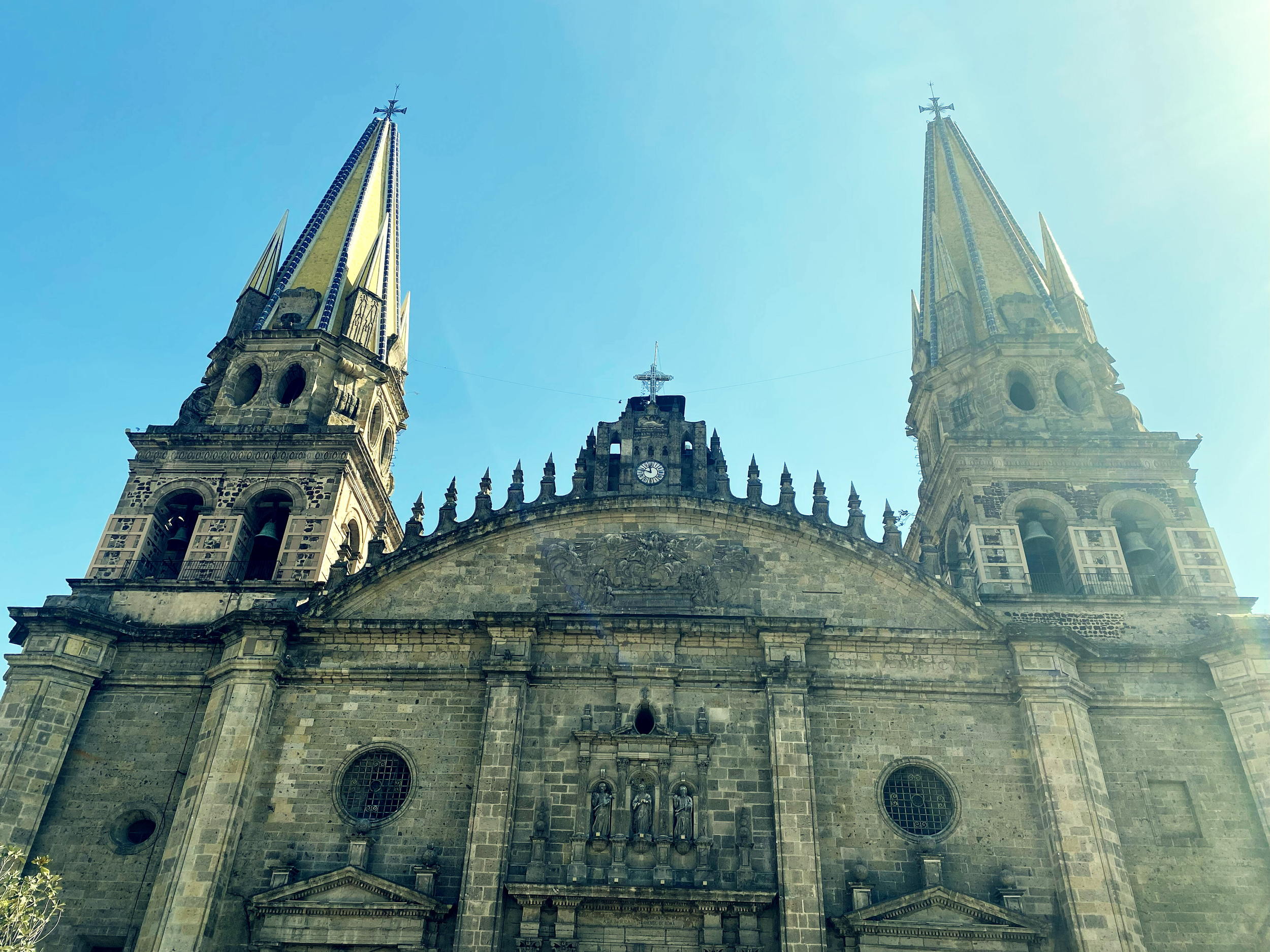 Cathedral of guadalajara, located at the city center