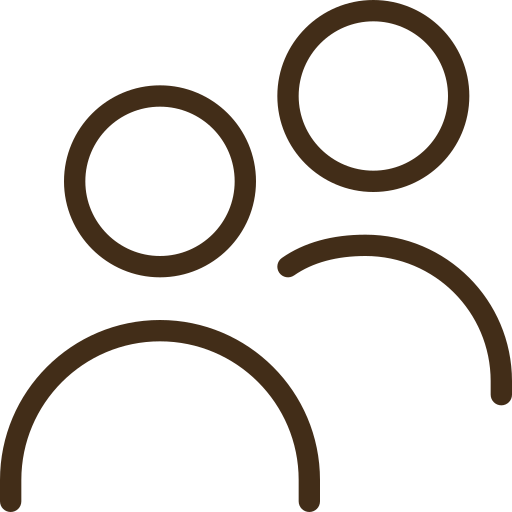 Symbolgrafik eines Menschen mit einer Sprechblase.
