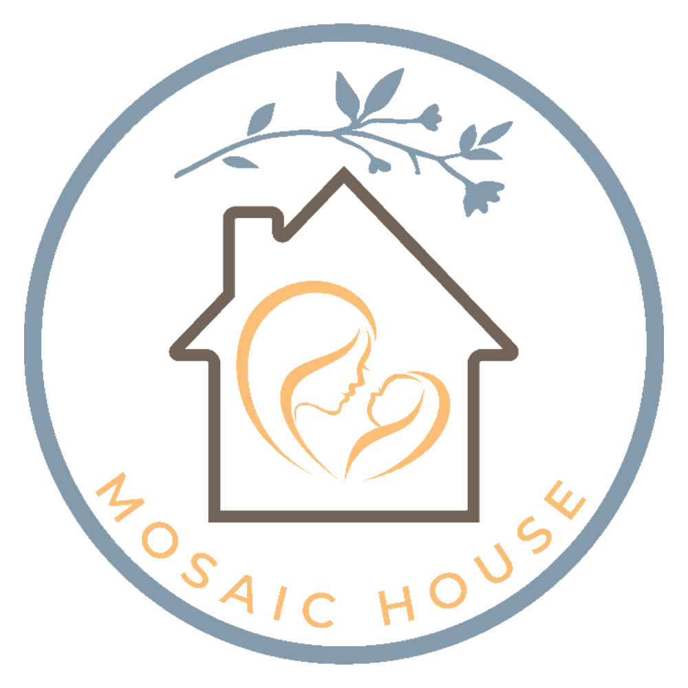 Logo for Mosaic House a maternity home program in Northern Virginia for homeless pregnant women. Associated with Mosaic Virginia with offices in Alexandria, Fairfax, Herndon and Lansdowne VA