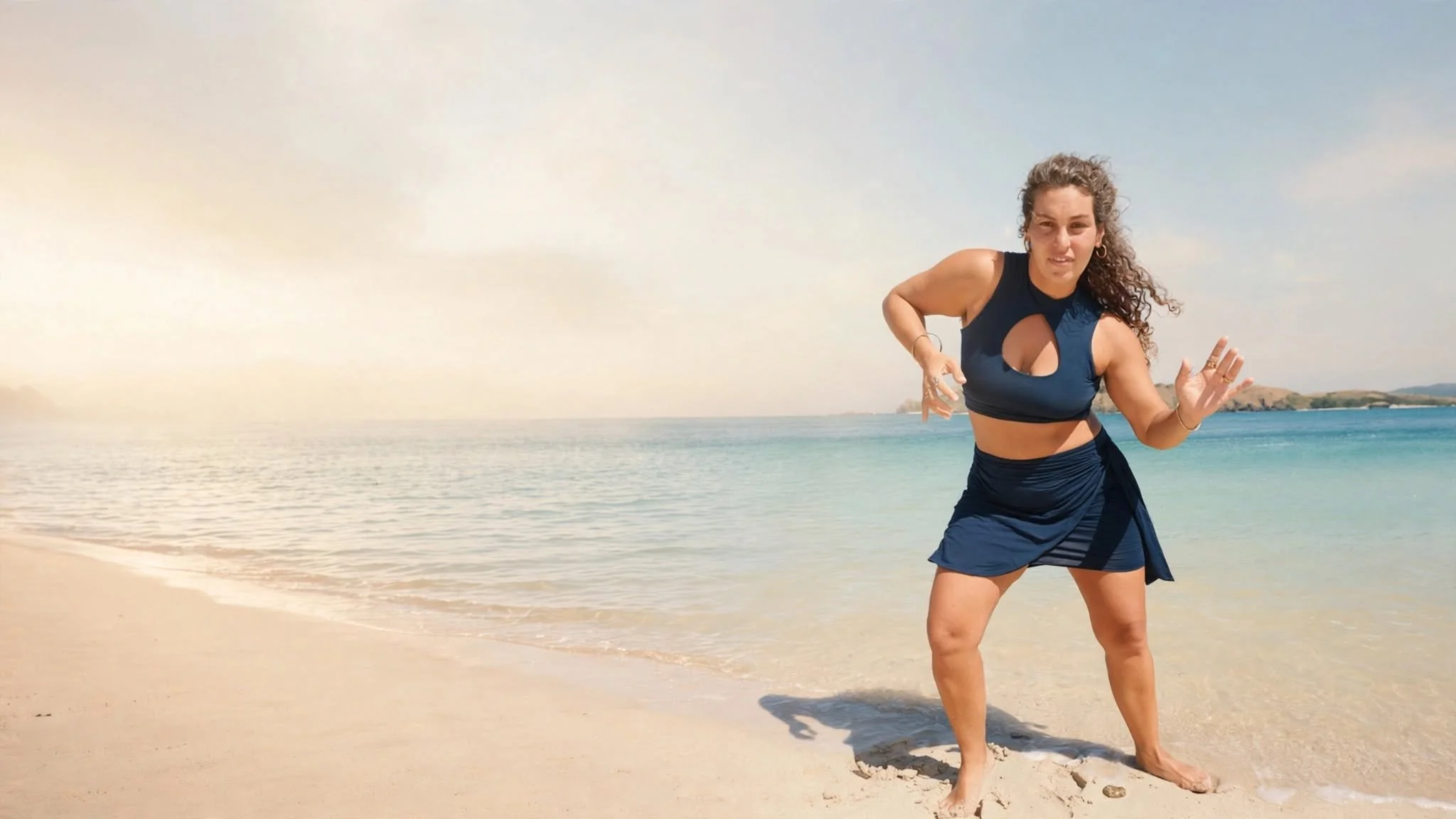 Juliane Zelger Dancing on the Beach