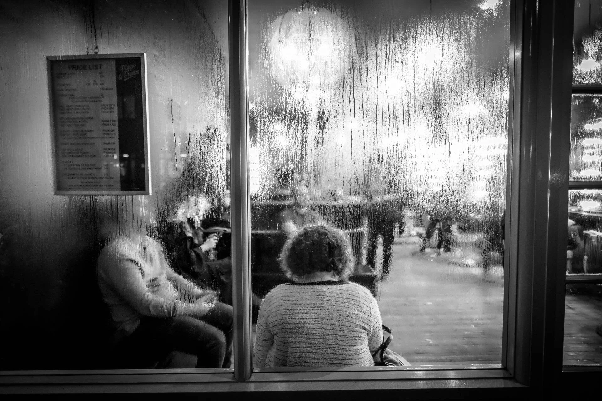 This was taken in East London on a damp winter evening. I took this with my Fuji X100 F