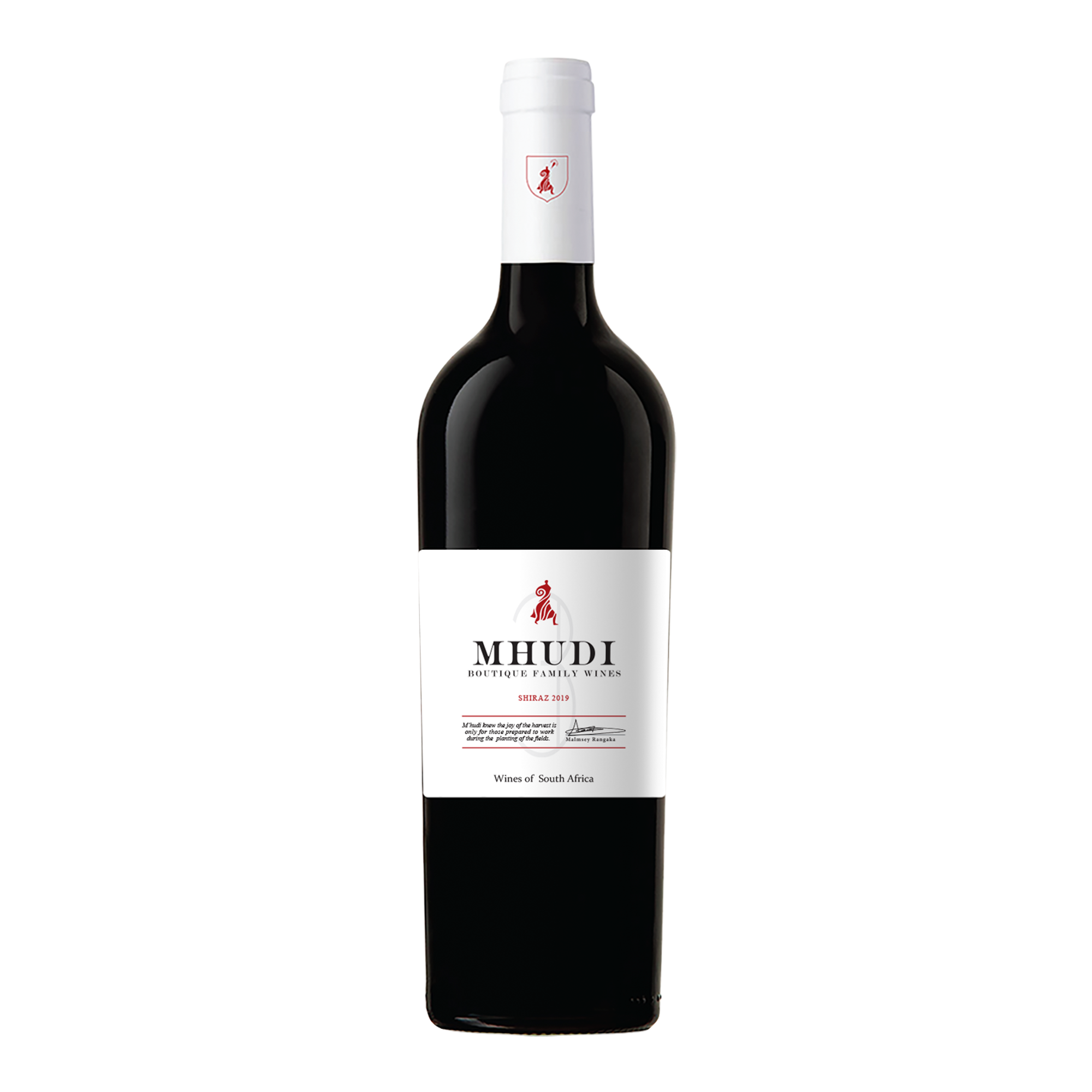 M'hudi Shiraz, Stellenbosch, South Africa