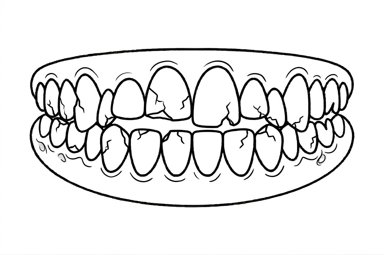 Crossbite illustration