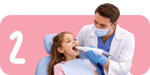 We take a few photos and capture a 3D digital scan (or impressions if needed) to create an accurate model of your child’s teeth and bite.