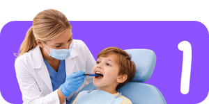 We start with a gentle orthodontic exam to check tooth alignment, bite, jaw growth, and any habits that may be affecting development.