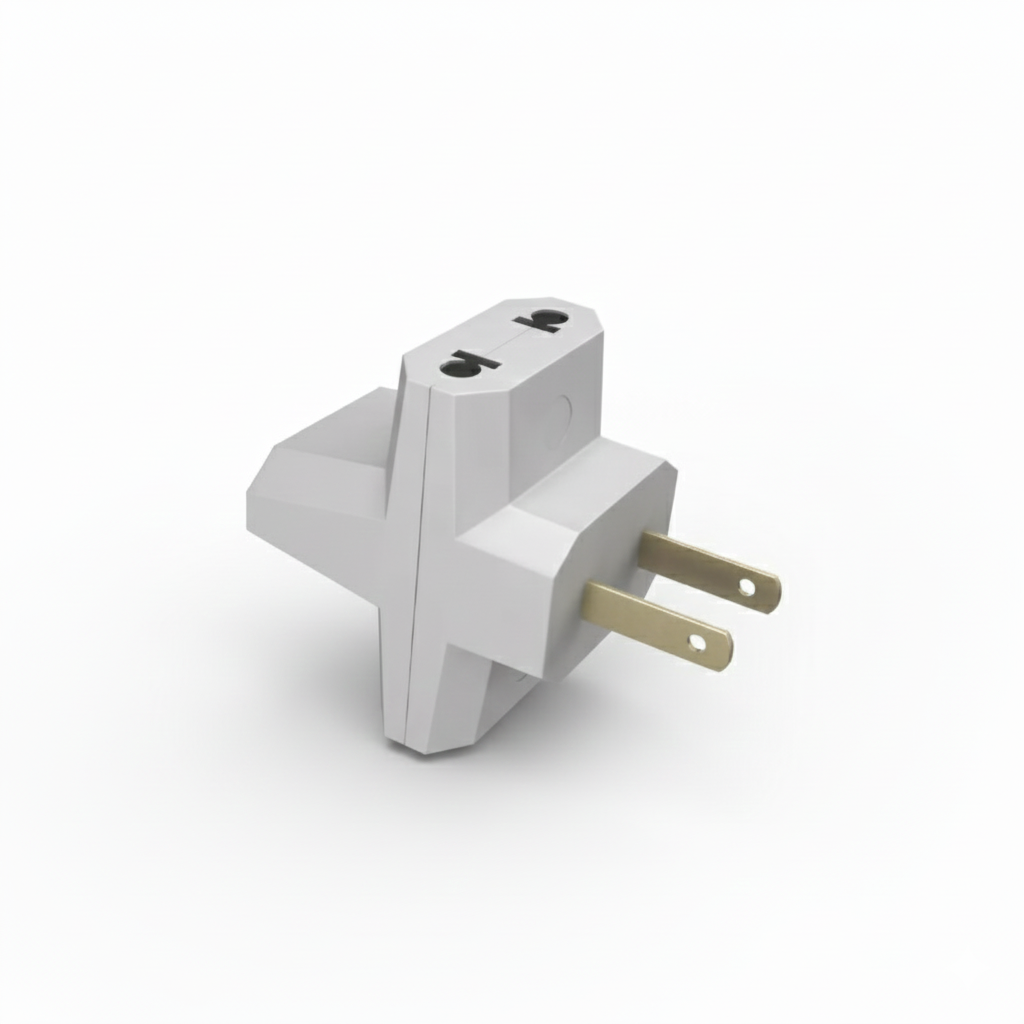 ENCHUFE MULTIPLE TIPO CRUZ BLANCO - ULTRA