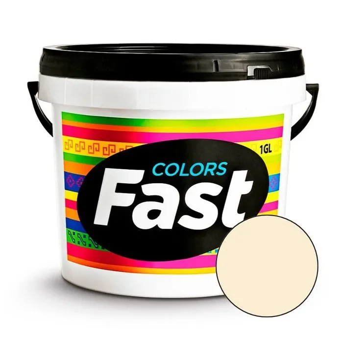 Pintura Látex Fast Marfil 1 galón
