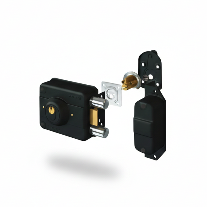 Cerradura de Sobreponer Blindada B-4000 Forte