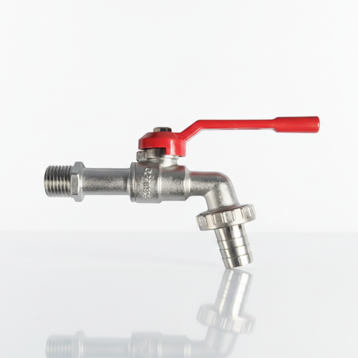 CAÑO DE JARDIN 1/2 MANGO ROJO - SCHUBERT