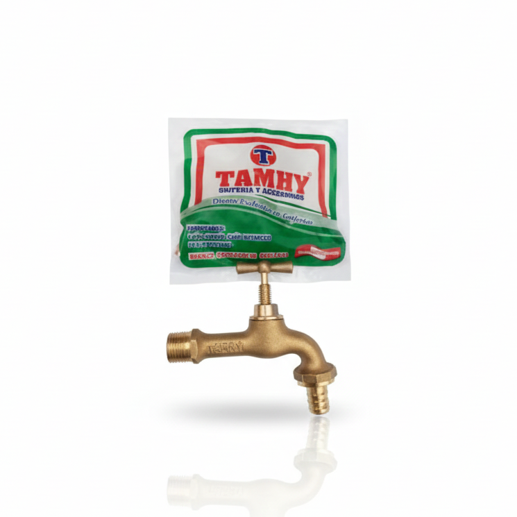 CAÑO  DE BRONCE PESADO 1/2 - THAMHY