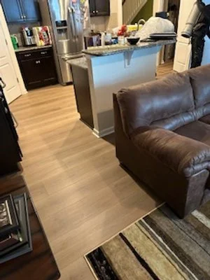 Luxury Vinyl Floor installation
