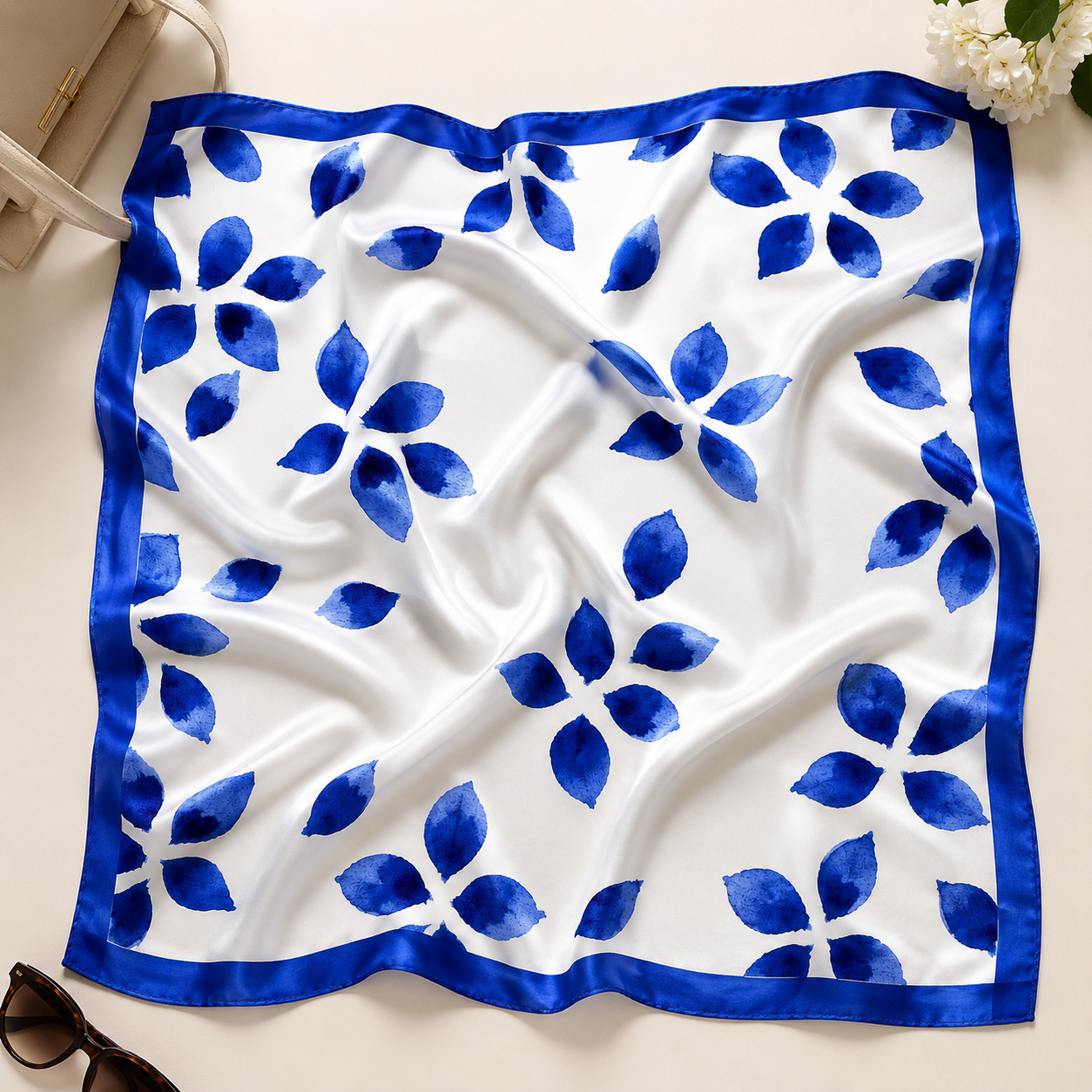 Blue petals silk scarf.png