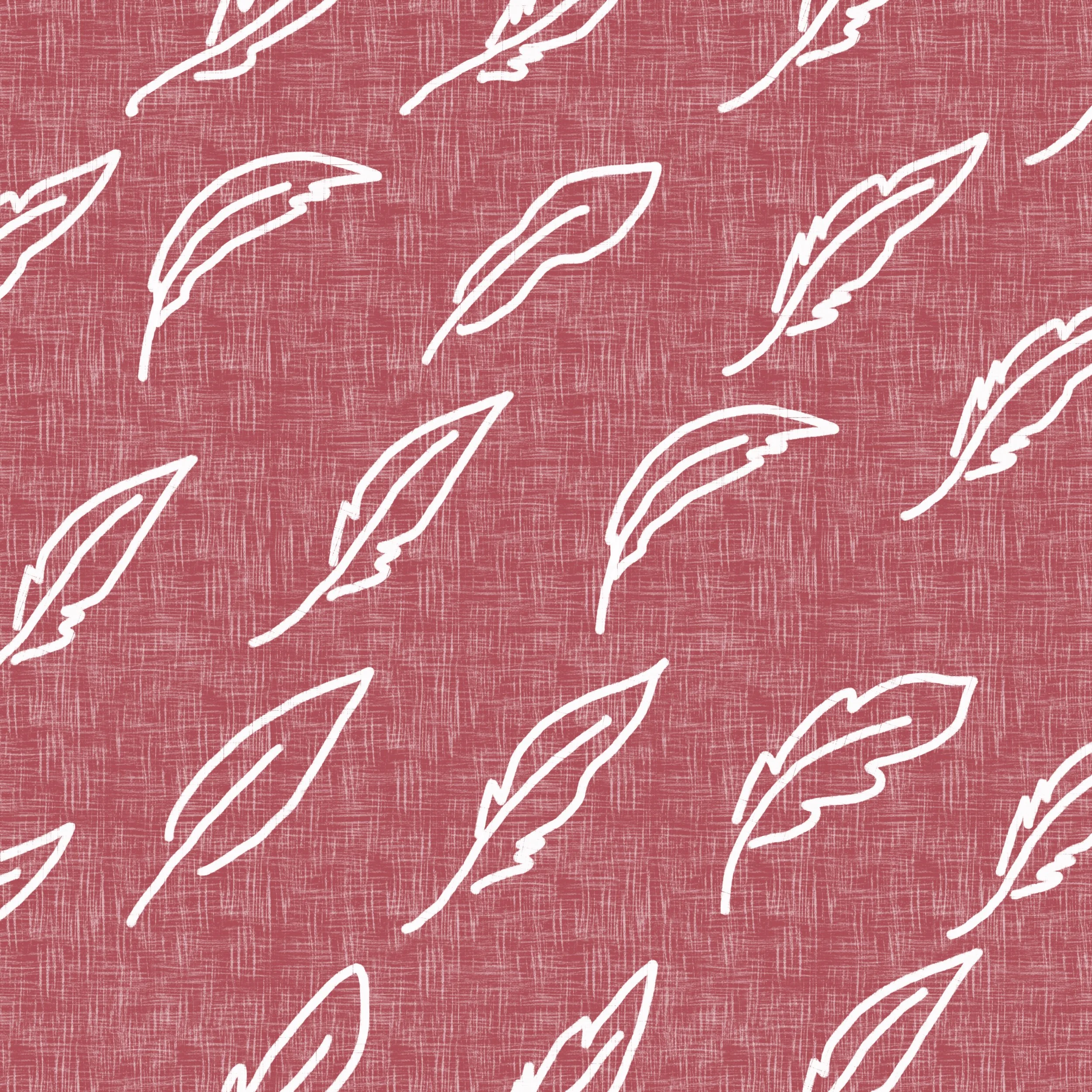 Feathers n red linen.jpg