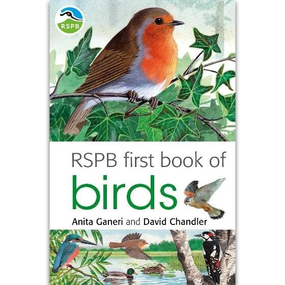 RSPB — First Book of Birds. A delightful introduction to 35 common British birds, inspiring young nature spotters.