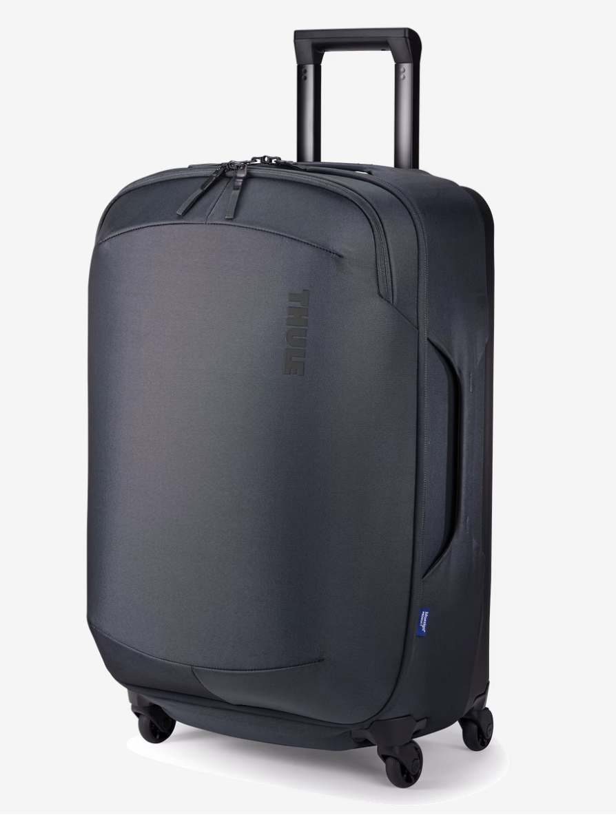 Thule Subterra 2 check-in suitcase spinner 68cm. At the Thule Test Center in Hillerstorp, Sweden, products go through extreme testing. Our bags are designed to follow you on all your adventures and keep your belongings organized and protected from th