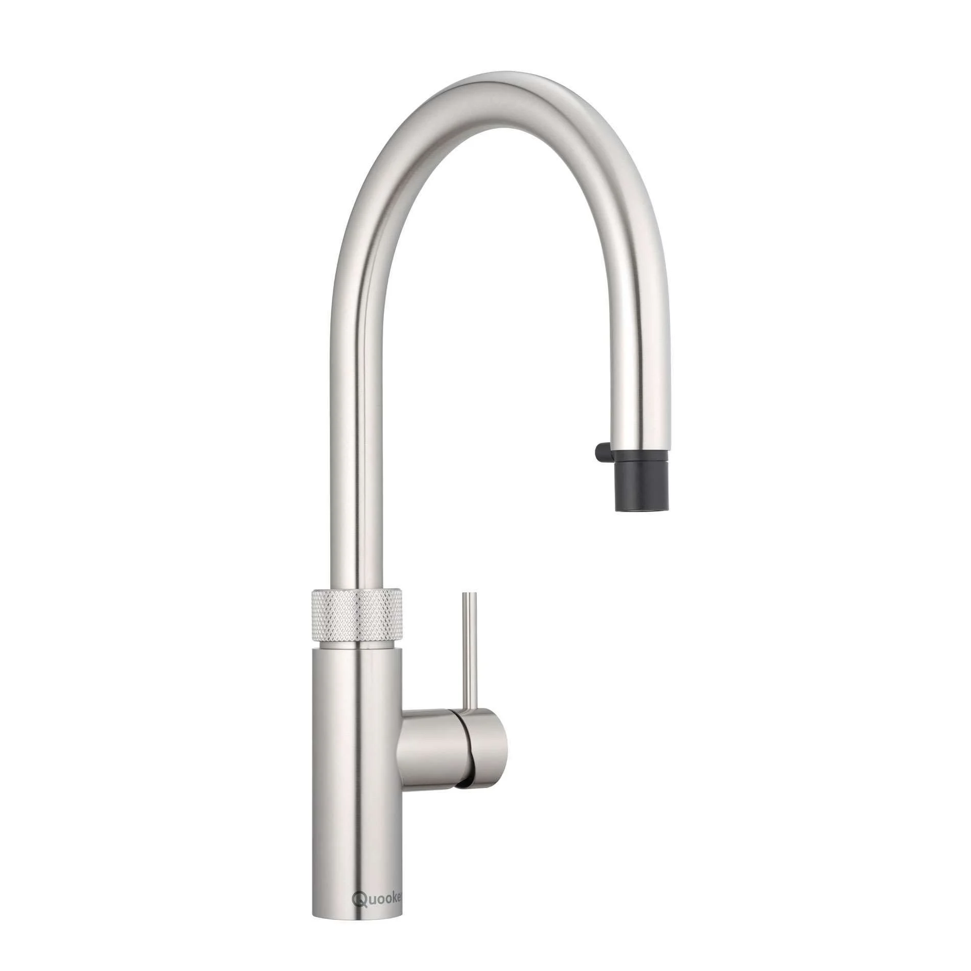 Quooker – Flex. One tap that does the lot. Instantly delivers boiling, hot, and cold water - with chilled and sparkling available via the CUBE. The pull-out hose makes everyday jobs easier, while smart safety features ensure boiling water stays exact